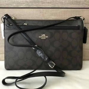 New Coach Crossbody Shoulder Bag With Pop Up Pouch